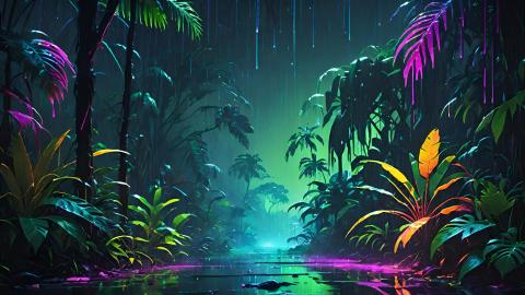 Neon jungle